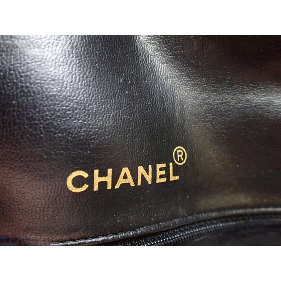 Chanel Pink Quilted Duffle Bag Large Calfskin Leather Vintage Rare XL CC Travel - Picture 15 of 15